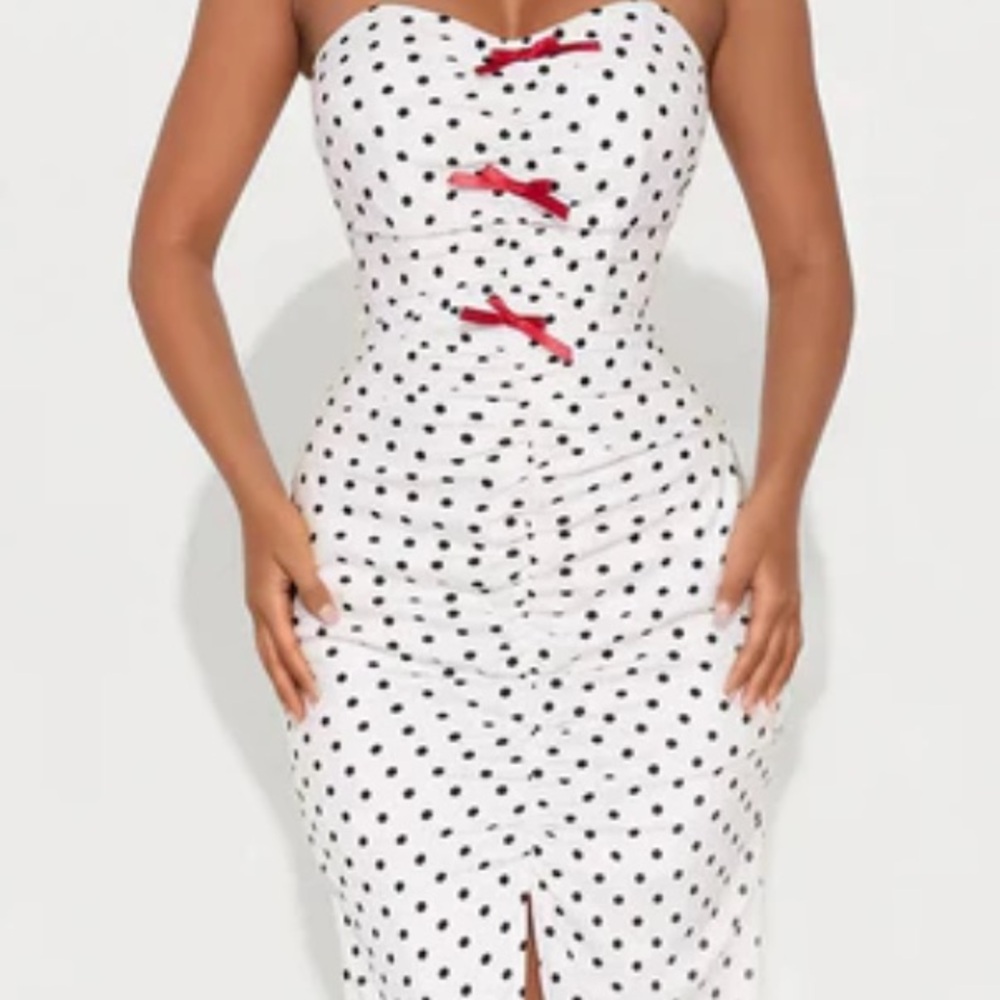 Cassie Polka Dot Maxi Dress